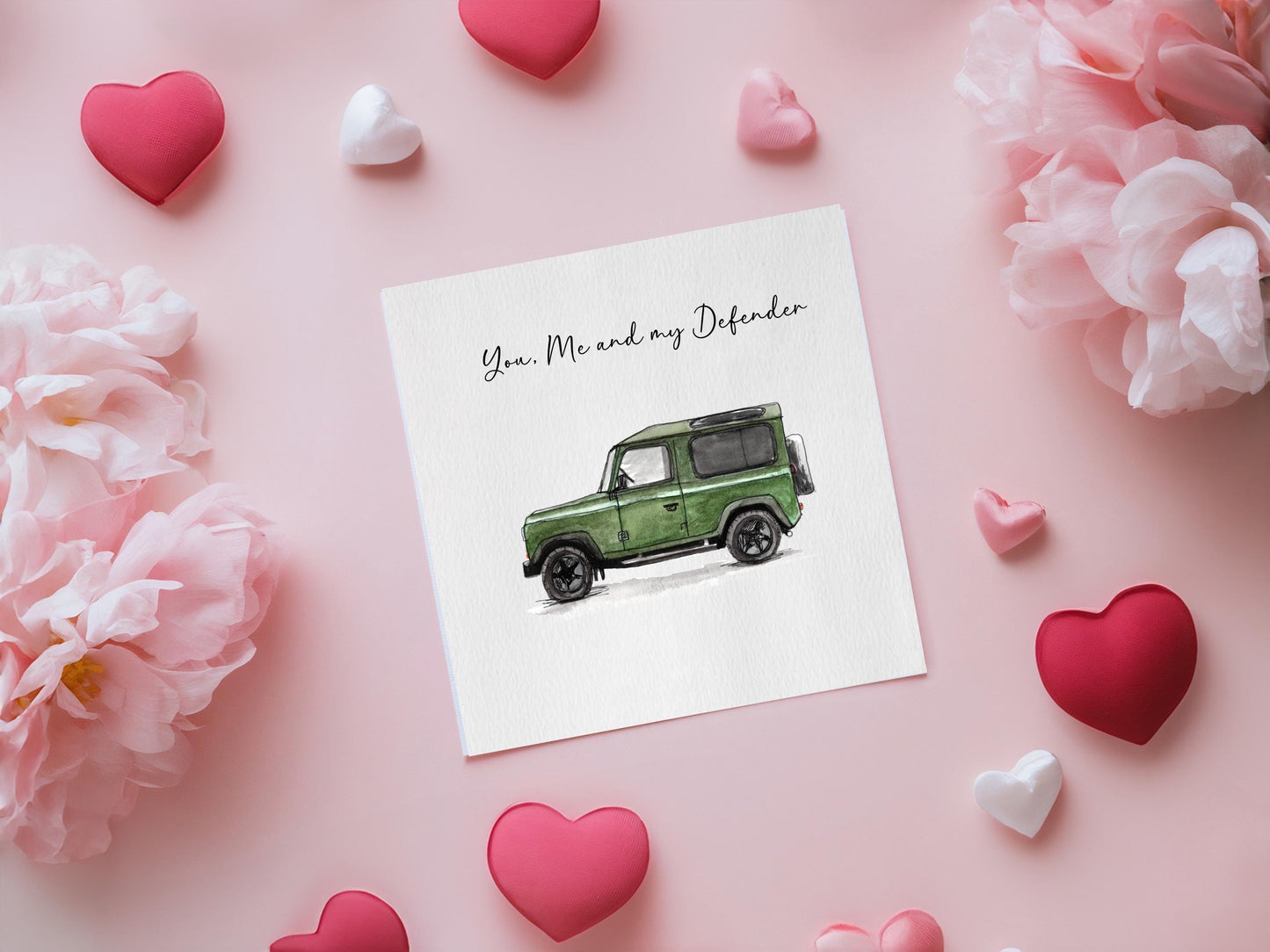 Land Rover Defender 90 Valentine’s Card | Funny Country Love Card | Defender Gift | Rural Valentine Card